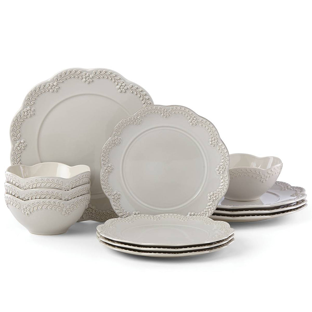 Chelse Muse Floral 12-Piece Dinnerware Set