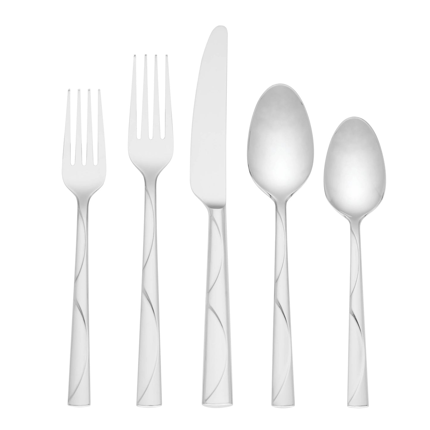 Park Circle 45-Piece Flatware Set