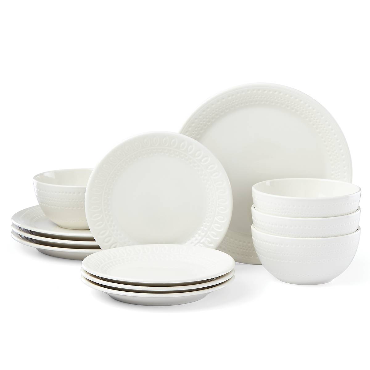 Willow Drive 12-Piece Dinnerware Set