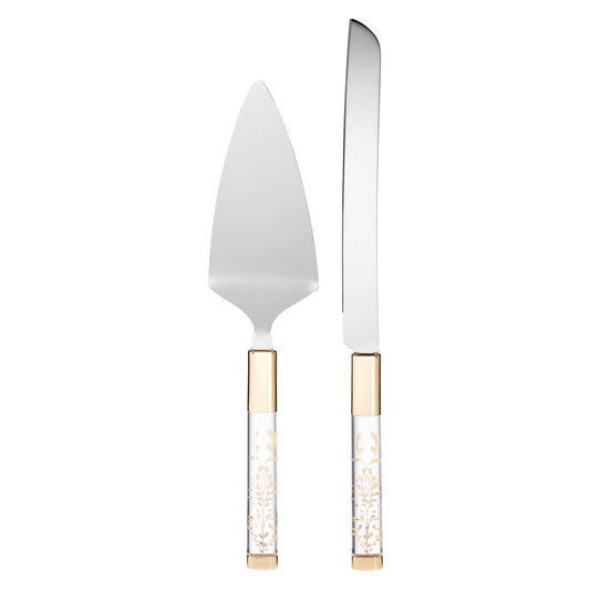 Opal Innocence Flourish Cake Knife & Server