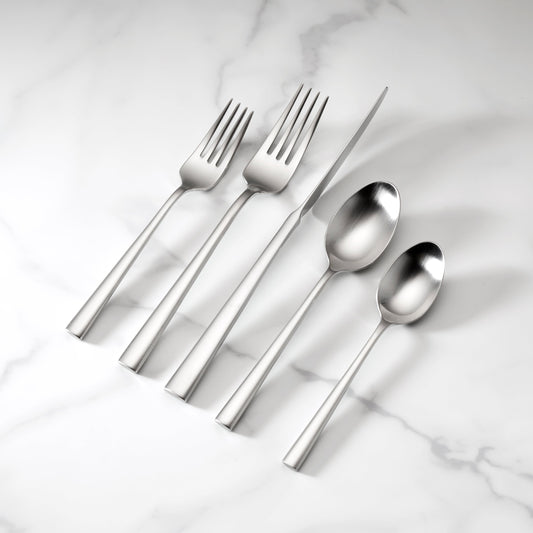 Malmo Satin 20-Piece Flatware Set