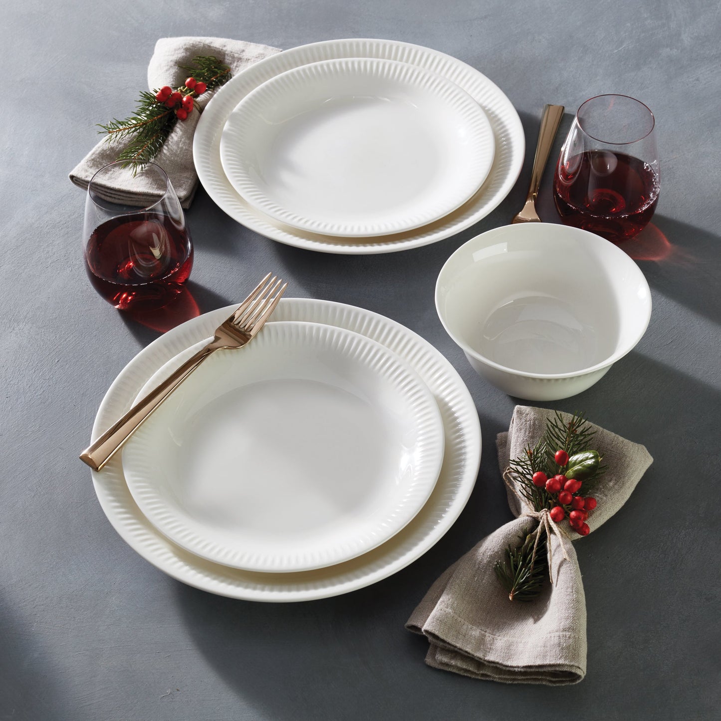 Profile 12-Piece Dinnerware Set