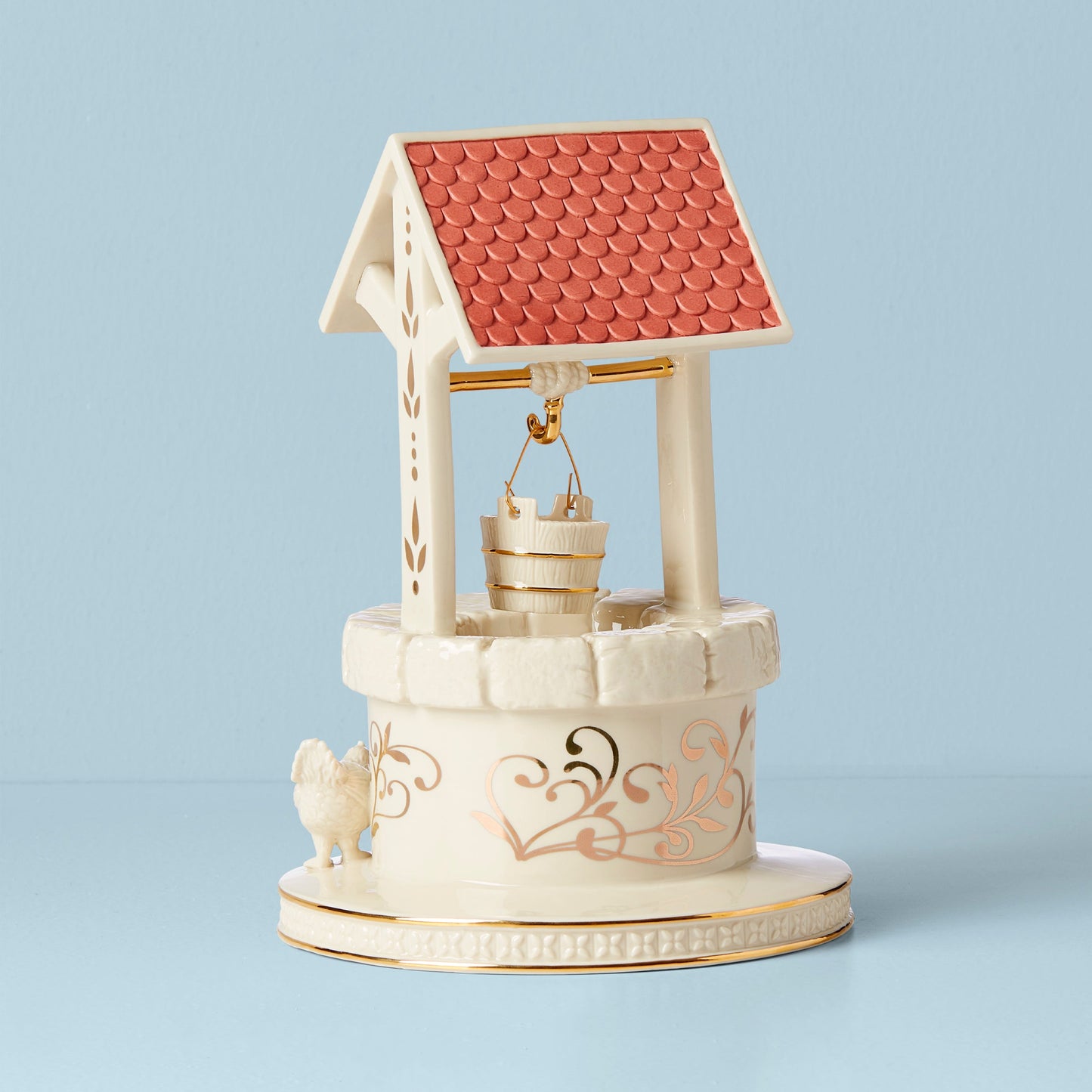 First Blessing Nativity Water Well Figurine