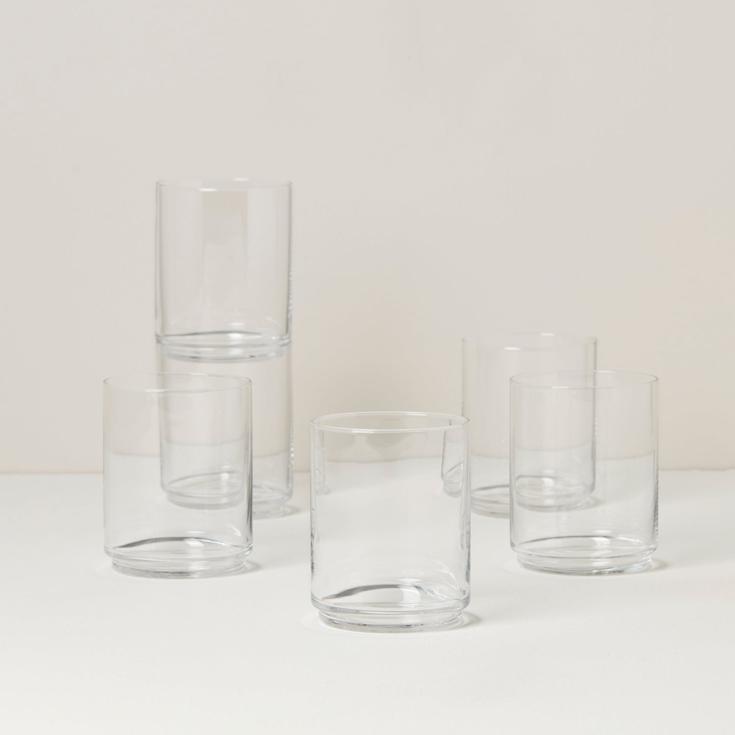Tuscany Classics Stackable 6pc Tall Glasses