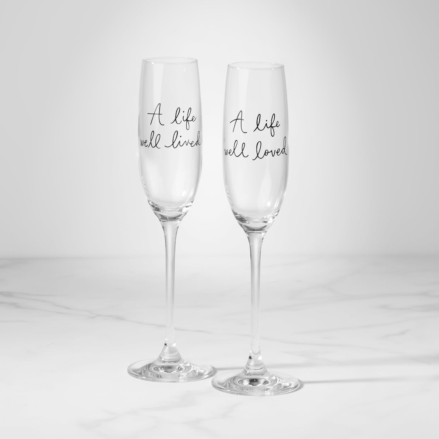 Charmed Life 2pc Toasting Flutes