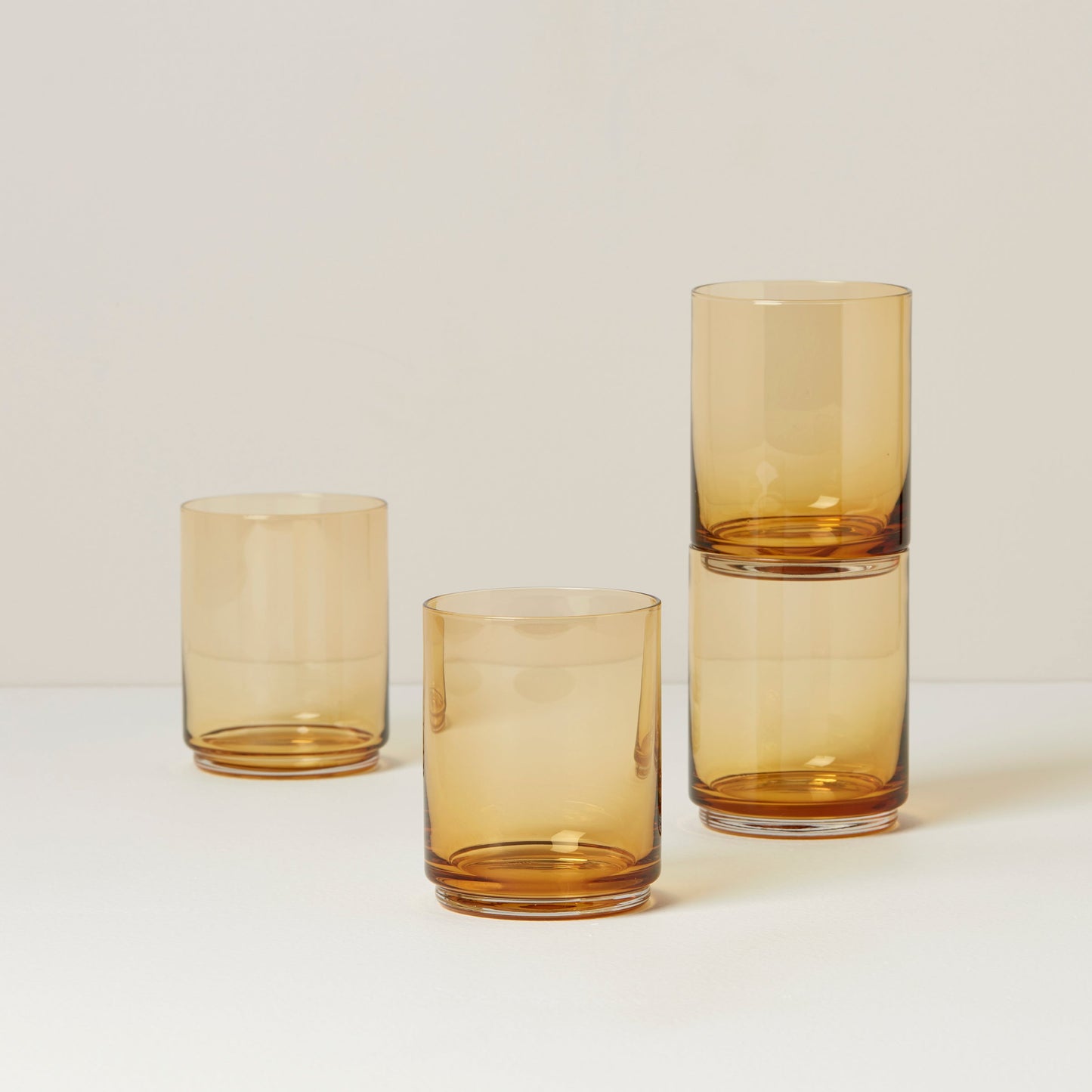 Tuscany Classics Stackable 4-Piece Tall Glasses