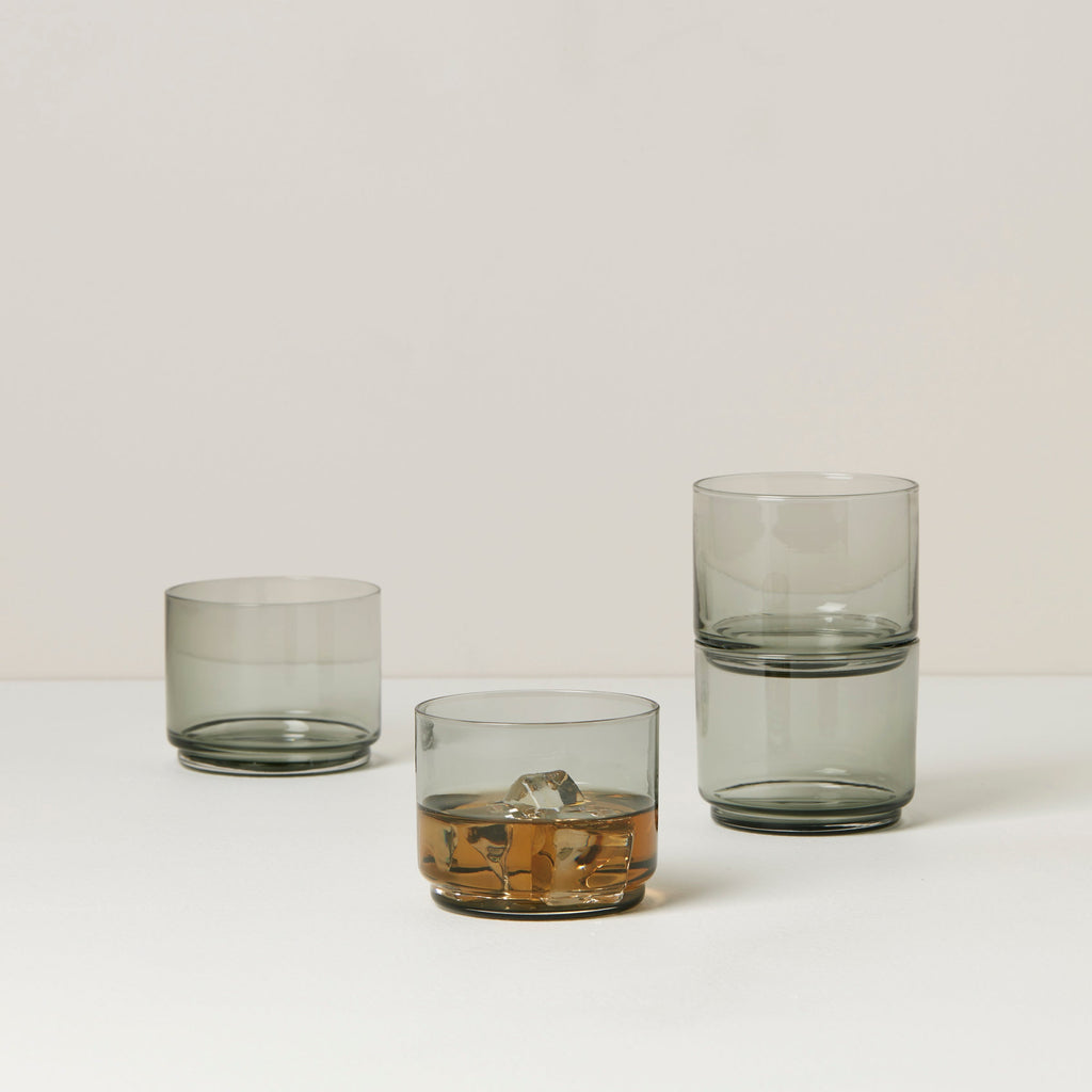 Tuscany Classics Stackable 4-Piece Short Glasses
