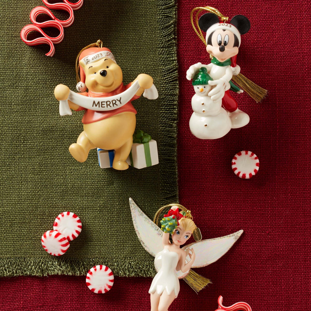 2023 Mickey & Snowman Ornament