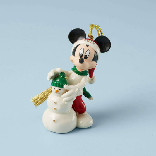 2023 Mickey & Snowman Ornament