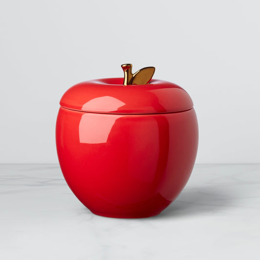 Knock On Wood Apple Cookie Jar