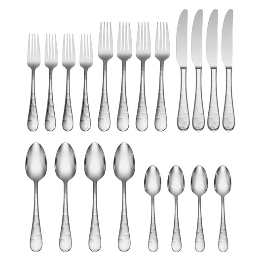 Oneida Piper 45 Piece Everyday Flatware Set