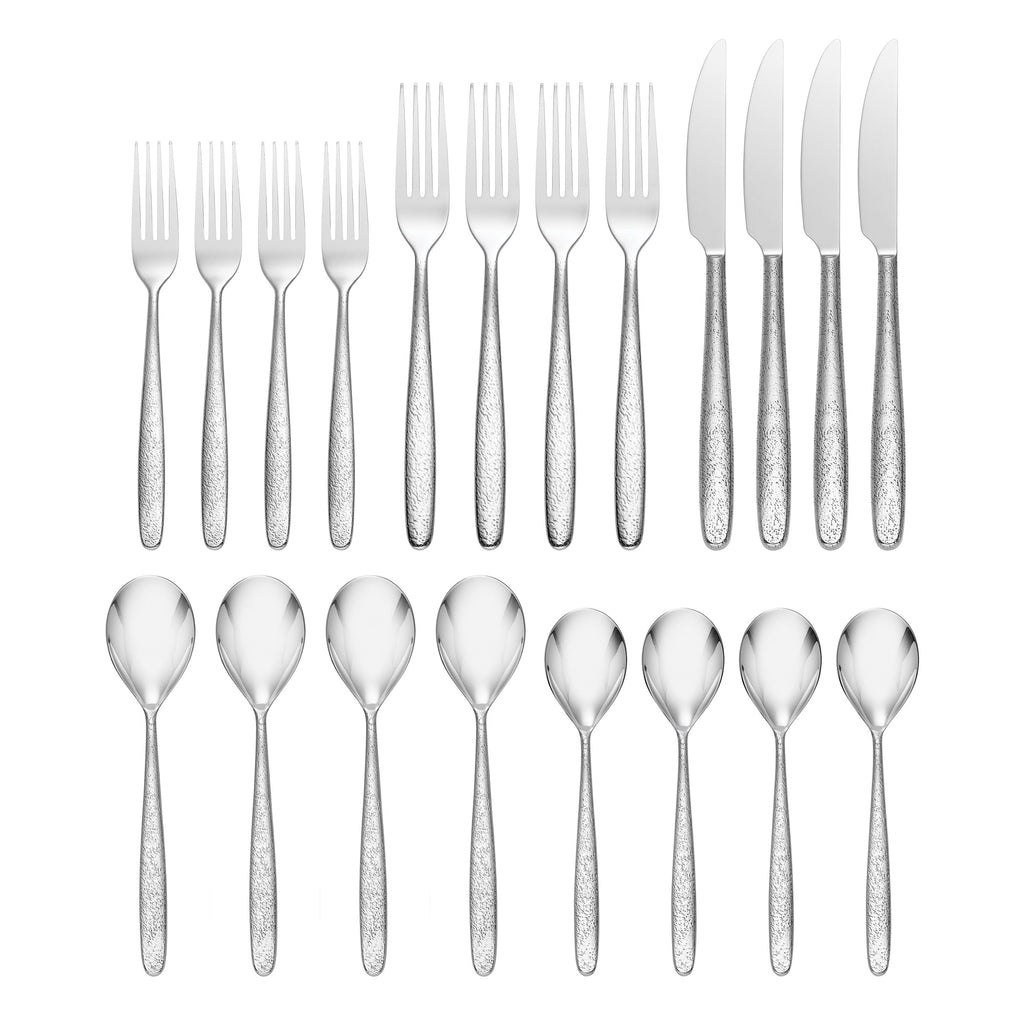 Oneida Storm 20 Piece Everyday Flatware Set