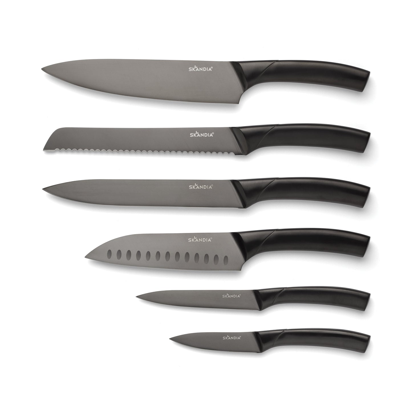 Skandia Beck 7 Piece Knife Block Set