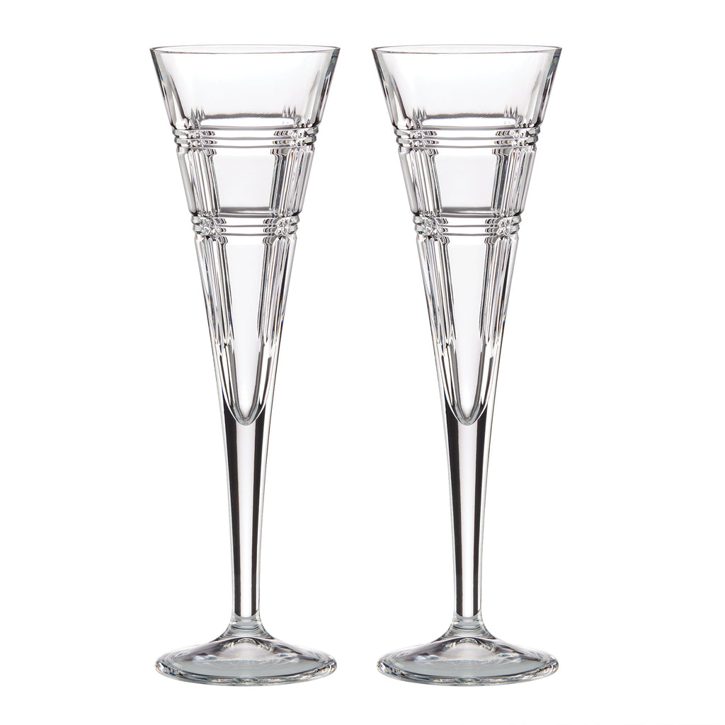 Hudson Toasting Flute Pair