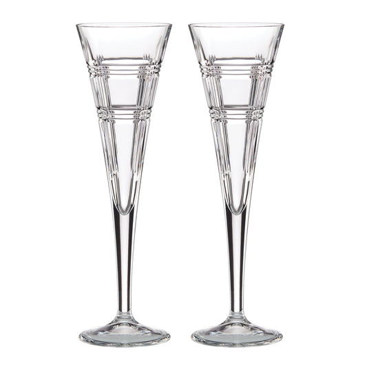 Hudson Toasting Flute Pair
