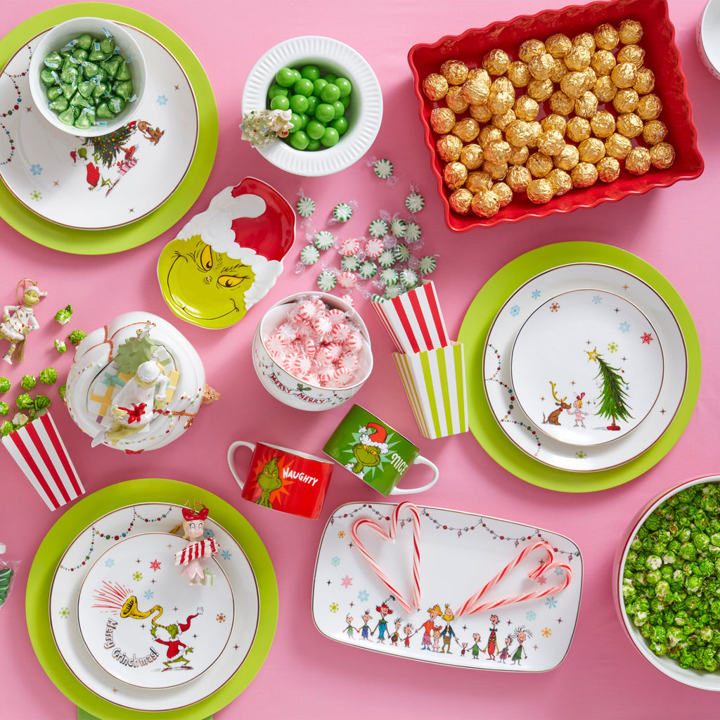 Merry Grinchmas 12-Piece Dinnerware Set