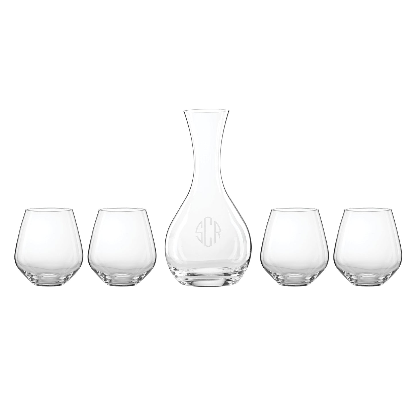 Tuscany Classics 5-Piece Decanter & Glass Set