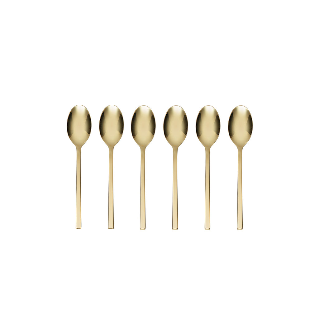 Allay Champagne Everyday Teaspoons, Set of 6