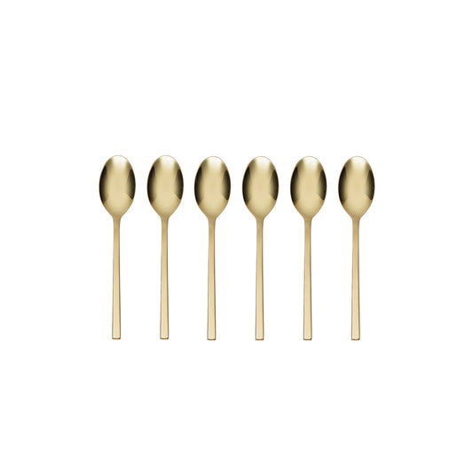 Oneida Allay Champagne Everyday Teaspoons, Set of 6