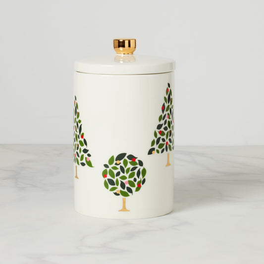 Evergreen Cookie Jar