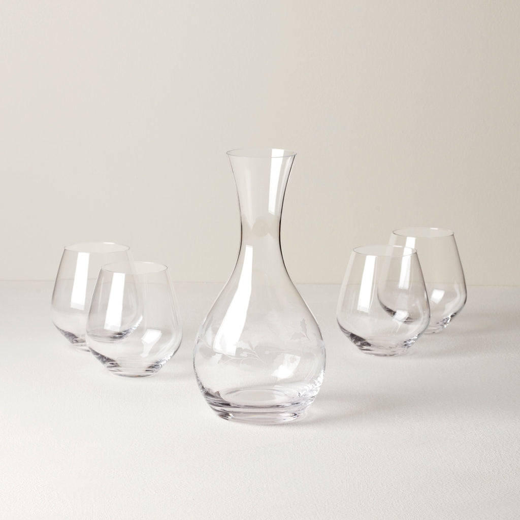 Tuscany Holiday Decanter & Glass Set