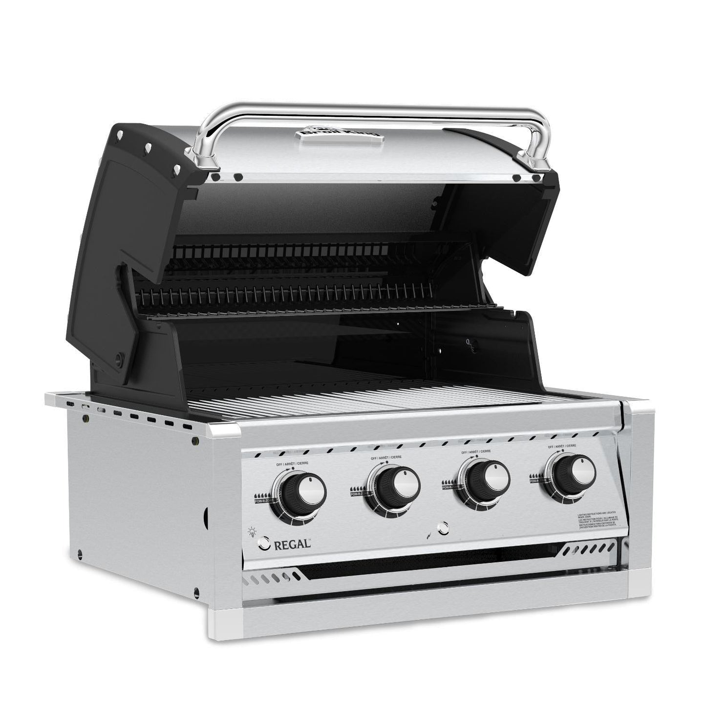 Broil King Regal S420 4-Burner Built-In Gas Grill - Stainless Steel - 885714 LP / 885717 NG