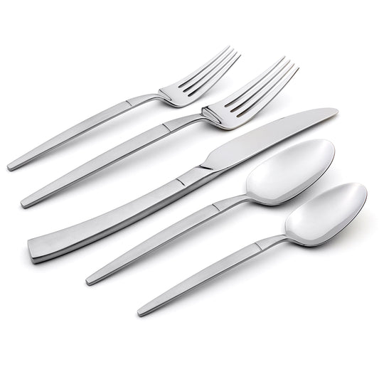 Oneida Adjacent 20 Piece Everyday Flatware Set