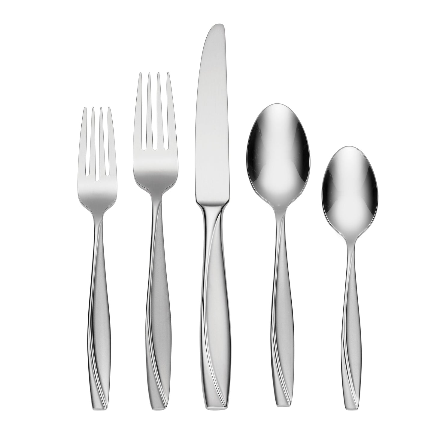 Cleo 45 Piece Everyday Flatware Set