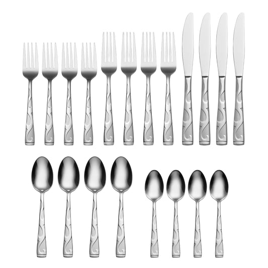 Oneida Tuscany 20 Piece Everyday Flatware Set
