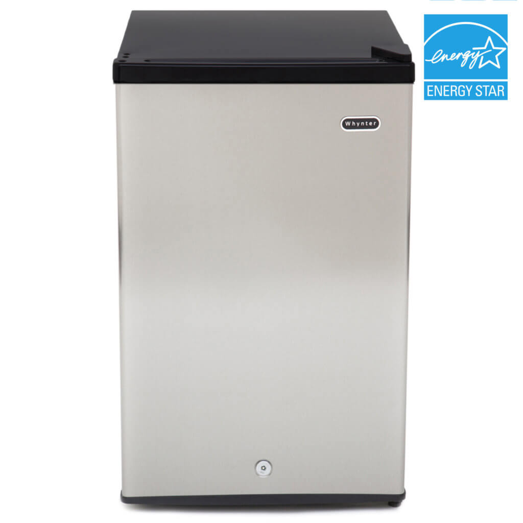 Whynter 3.0 cu. ft. Compact Upright Freezer w/ Lock | Energy Star Rated