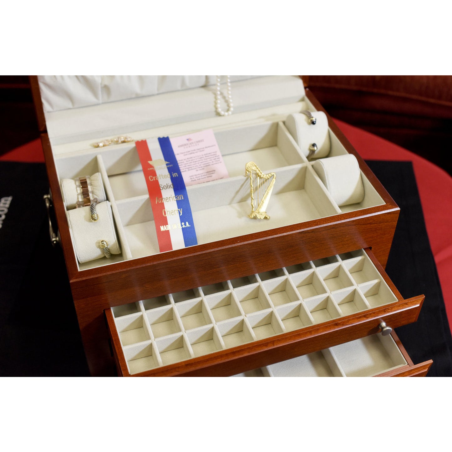 Majestic Jewelry Box | 3 Drawers