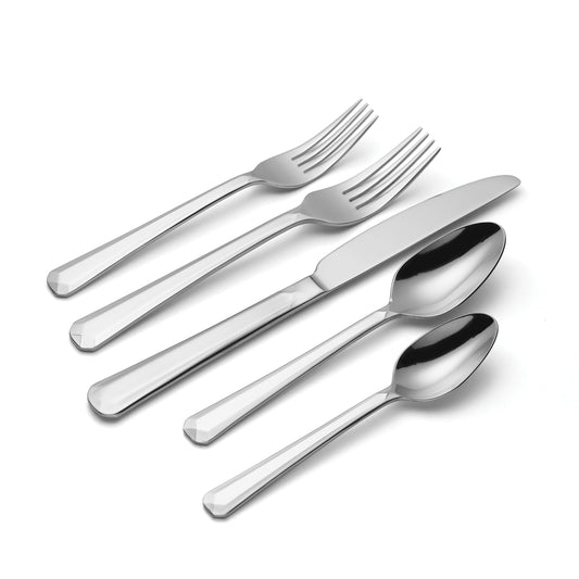 Oneida Chroma 65 Piece Fine Flatware Set