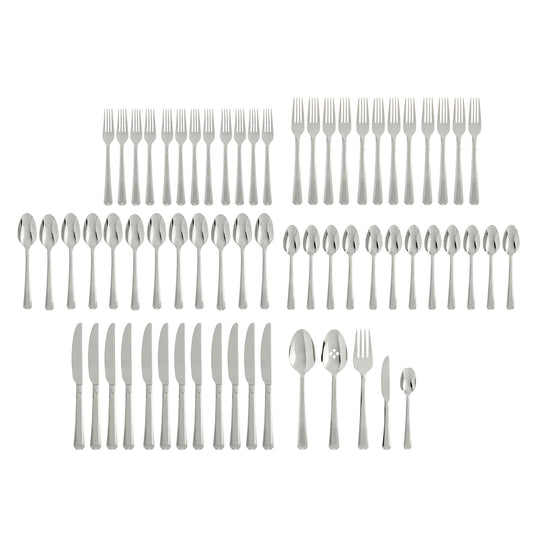 Oneida Chroma 65 Piece Fine Flatware Set