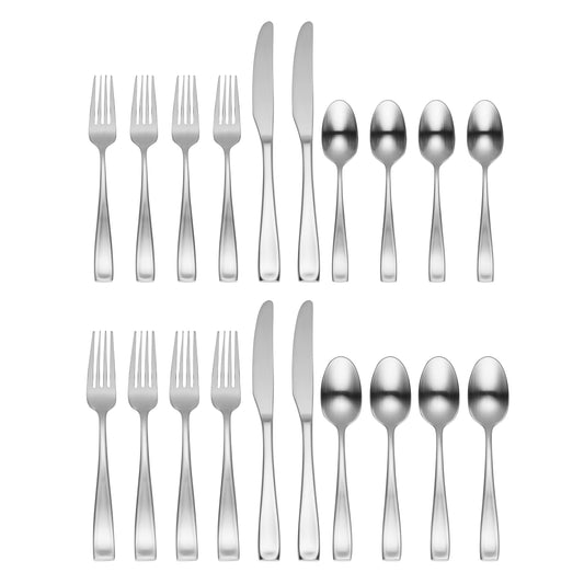 Oneida Satin Moda 20PC Flatware Set
