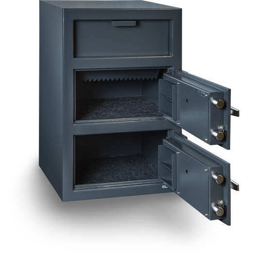 Hollon FDD-3020EE Double Door Depository Safe