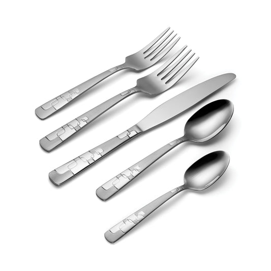 Oneida Quadratic 20 Piece Everyday Flatware Set