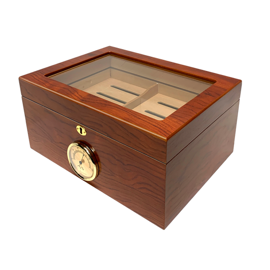 Bally Desktop Cigar Humidor | Holds 100 Cigars