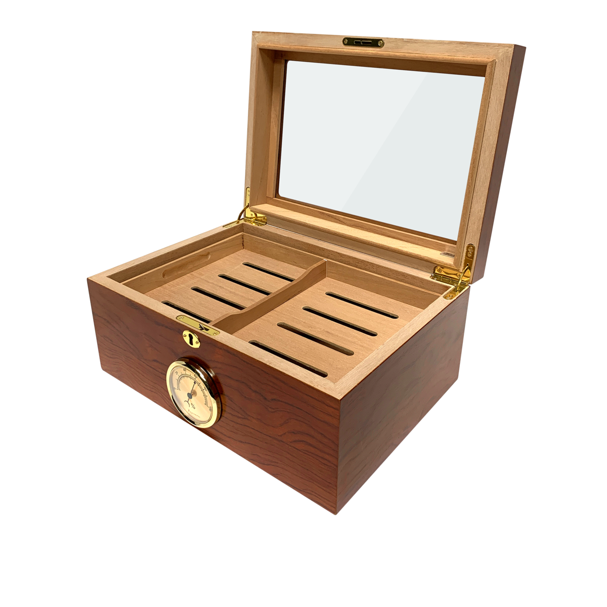 Bally Desktop Cigar Humidor | Holds 100 Cigars
