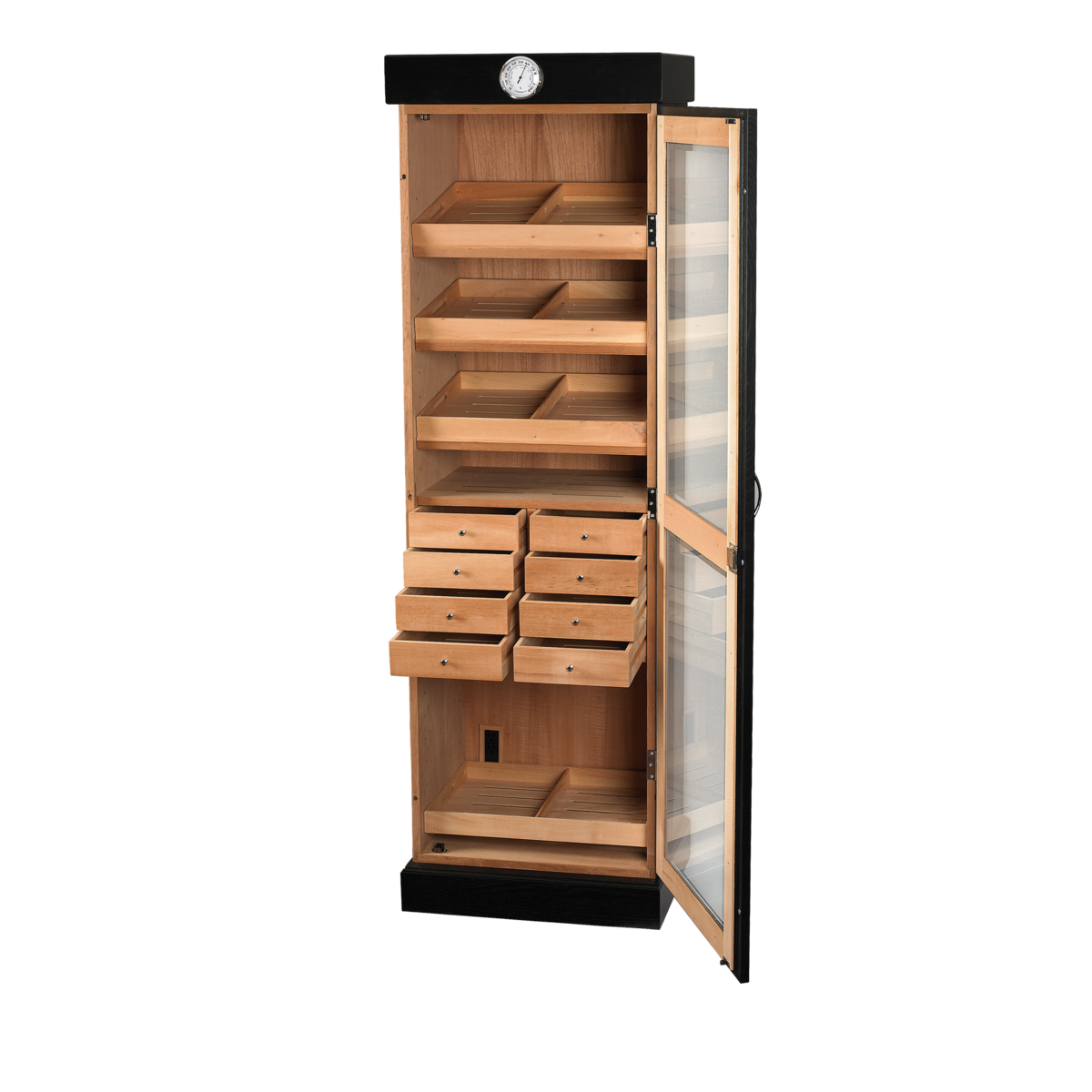 Humidor Supreme Cigar Humidor Tower Cabinet | Holds 2000 Cigars