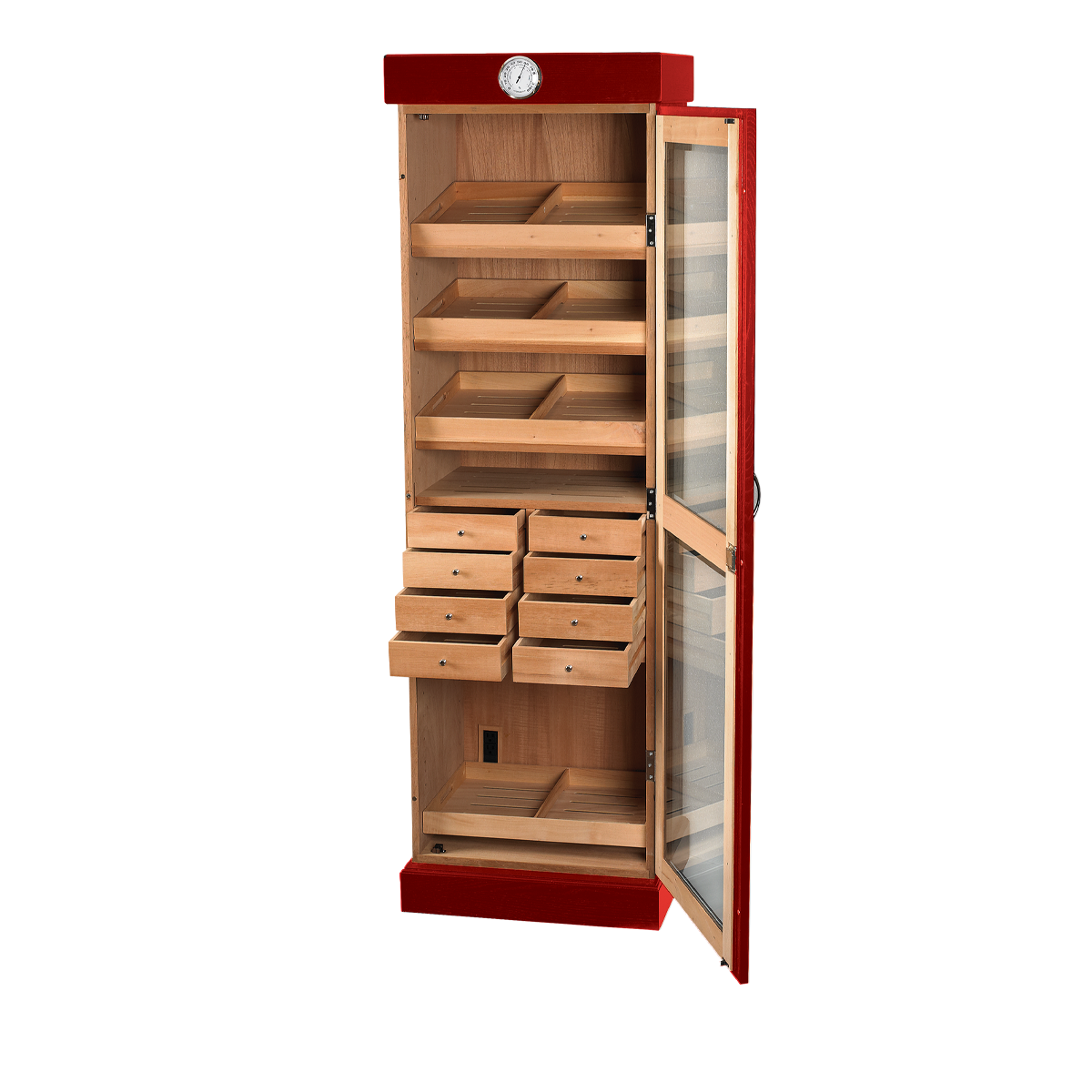 Humidor Supreme Cigar Humidor Tower Cabinet | Holds 2000 Cigars