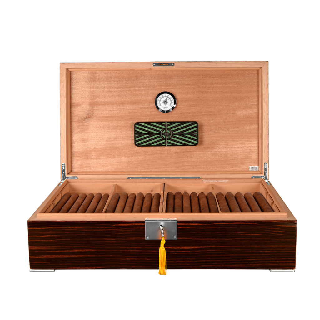 Humidor Supreme 250 Ct. Valentino Cigar Humidor - Holds 250 Cigars