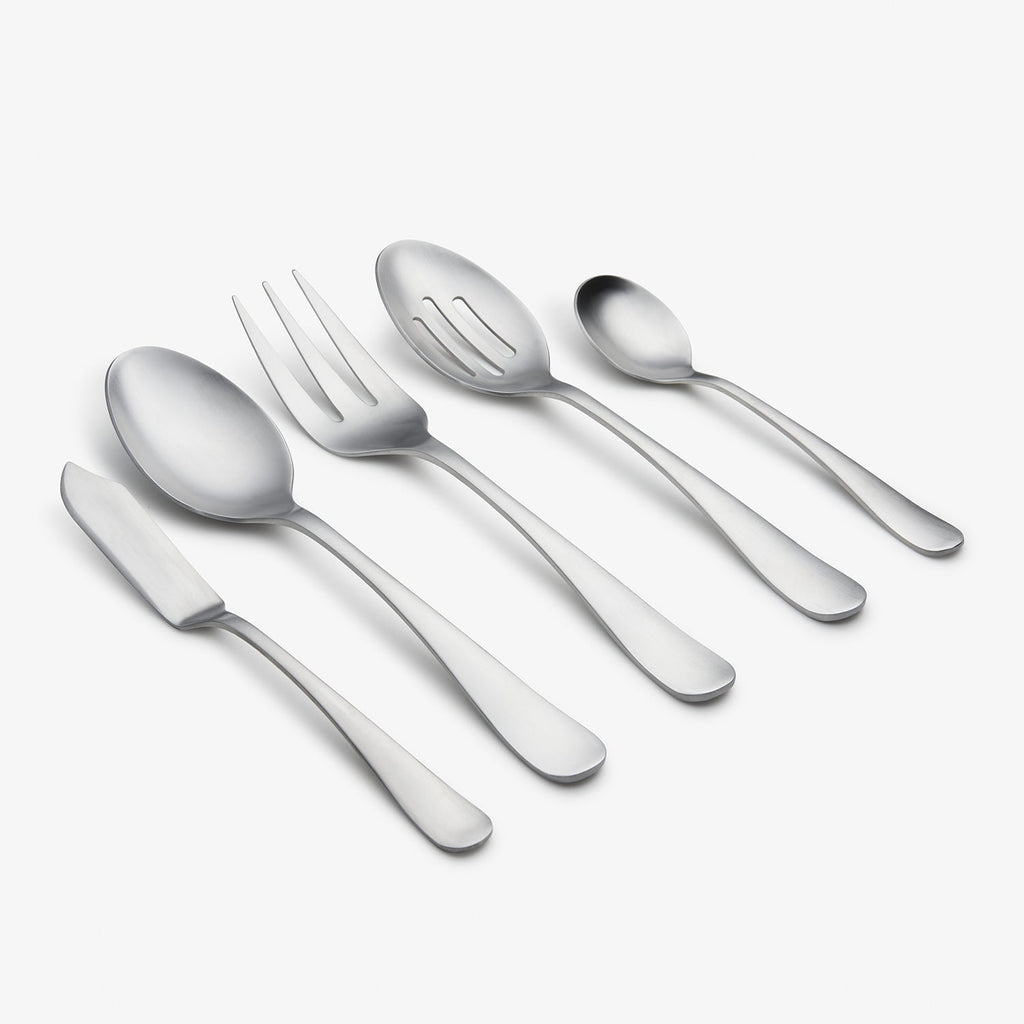 Rhiannon Satin 45-Piece Flatware Set