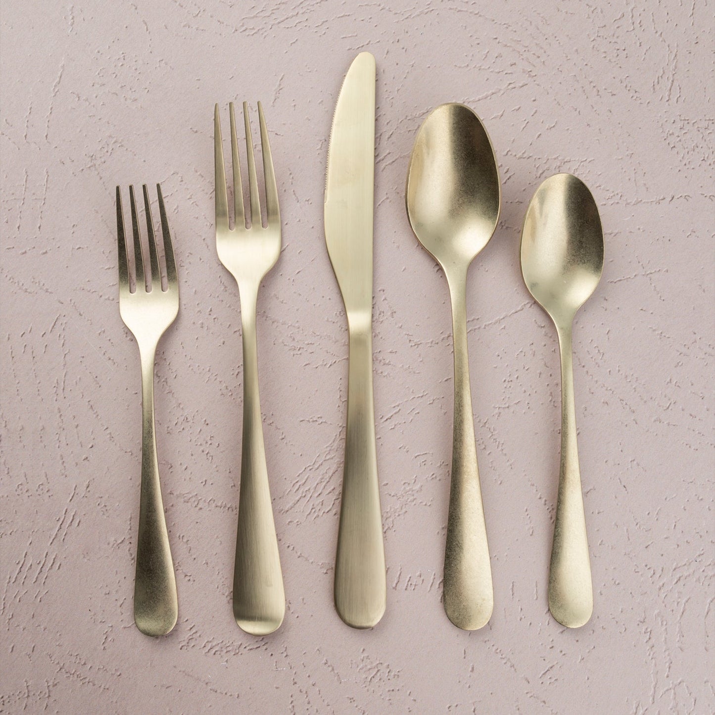 Rhiannon Champagne Rumble 20-Piece Flatware Set