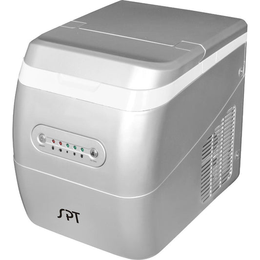 SPT Portable Ice Maker | Countertop | IM-123S Silver