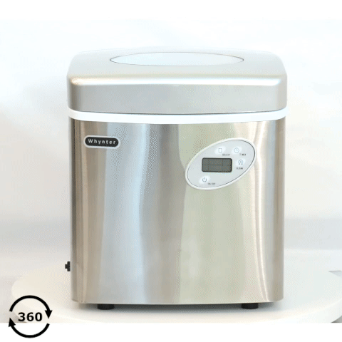 Whynter Portable Ice Maker w/ Water Connection | 49lb Capacity