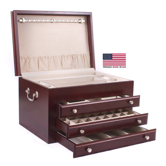 Majestic Jewelry Box | 3 Drawers