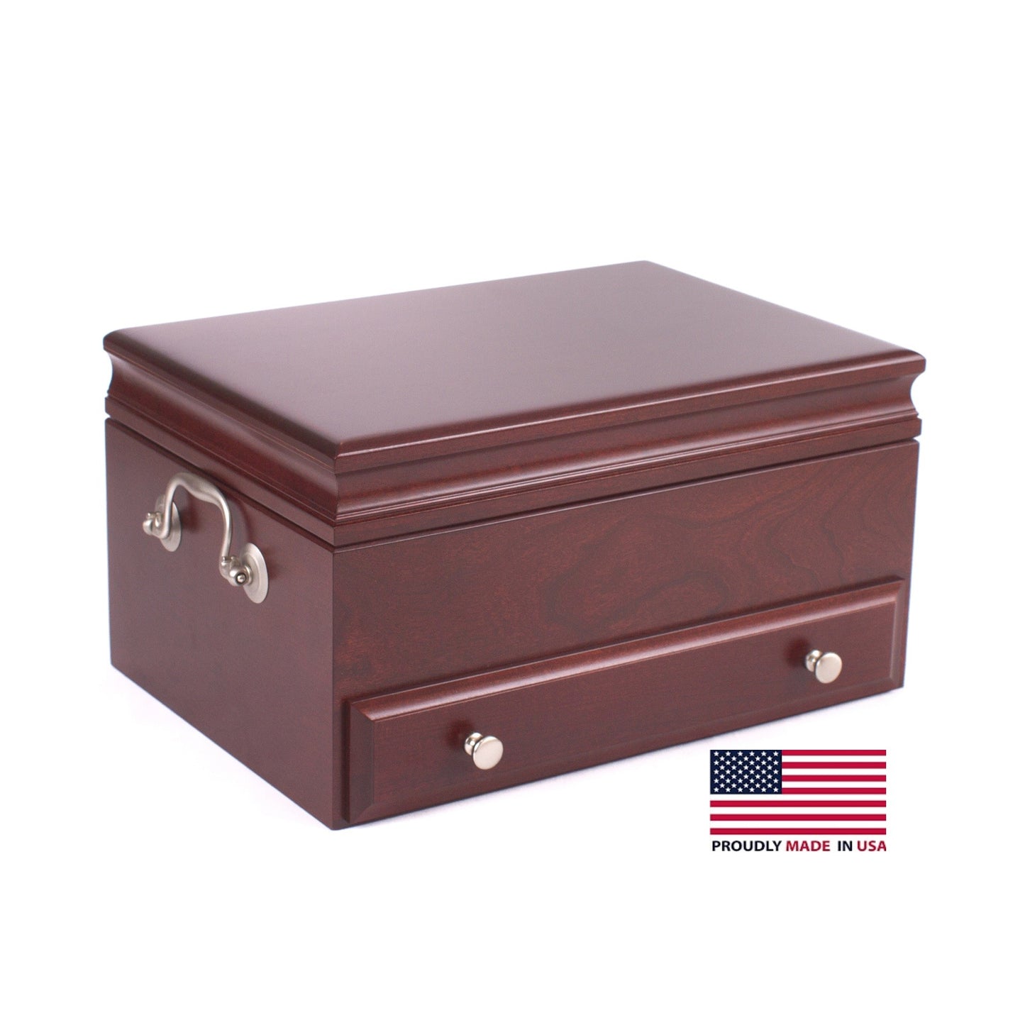 Contessa Jewelry Box | Lift Out Tray and Drawer