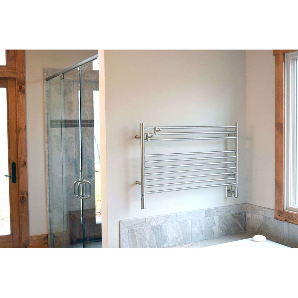 Amba Jeeves L Straight Hardwired Towel Warmer - 39.5