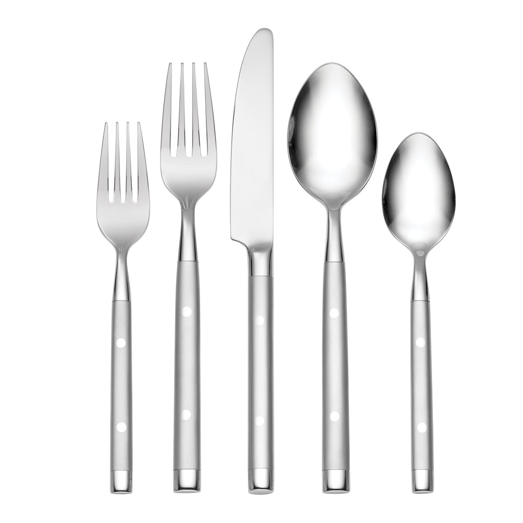 Oneida Shangri-la Frosted 20 Piece Flatware Set