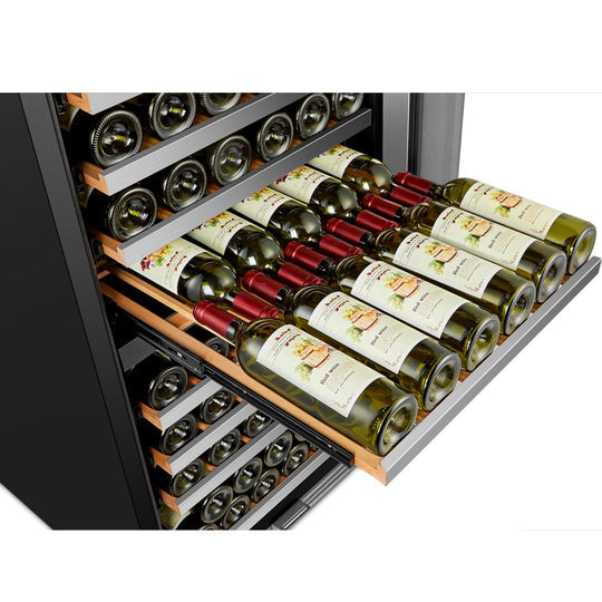 LanboPro 24" Wide, 143 Bottle Triple Zone Wine Cooler